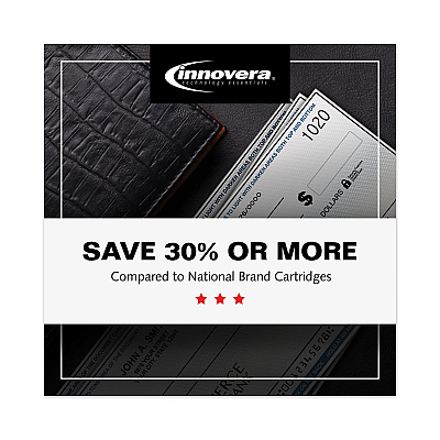 Innovera Remanufactured Black MICR Toner, Replacement for 83AM (CF283AM), 1,500 Page-Yield