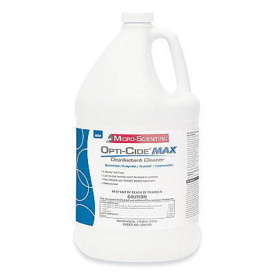 Opti-Cide Max Disinfectant Cleaner, 1 gal Bottle, 4/Carton (WMNM60035)