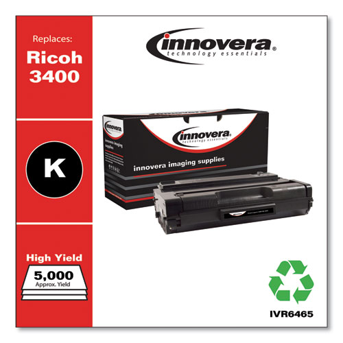 Innovera Remanufactured Black High-Yield Toner, Replacement for 406465, 5,000 Page-Yield