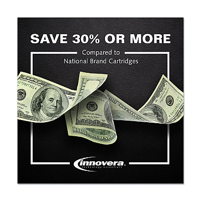 Innovera Remanufactured Black Toner, Replacement for 37A (CF237A), 11,000 Page-Yield