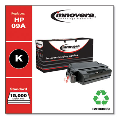 Innovera Remanufactured Black Toner, Replacement for 09A (C3909A), 15,000 Page-Yield (IVR83009)