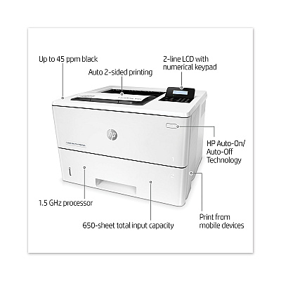 HP LaserJet Pro M501dn Laser Printer (HEWJ8H61A)