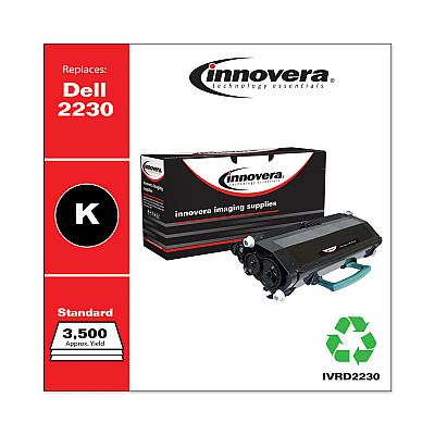 Innovera Remanufactured Black Toner, Replacement for 330-4130, 3,500 Page-Yield (IVRD2230)