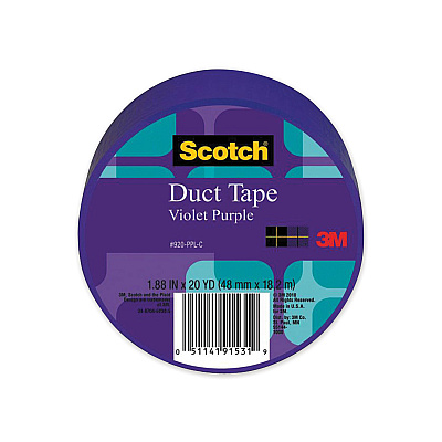 Scotch Duct Tape, 1.88" x 20 yds, Violet Purple (MMM70005059251)