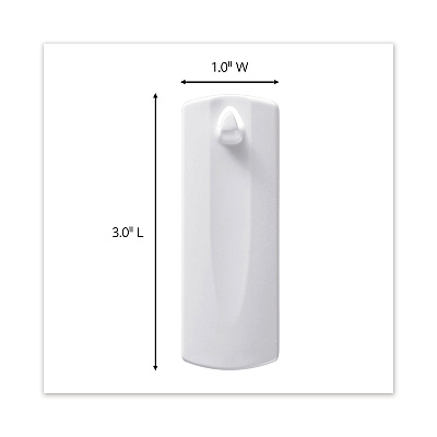 Command Sawtooth Picture Hanger Value Pack, Large, Plastic, White, 5 lb Capacity, 3 Hooks and 6 Strips/Pack (MMM70005152858)