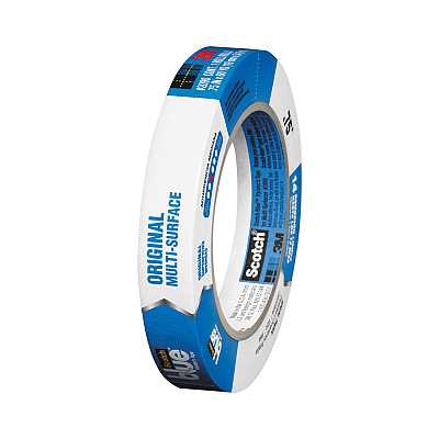 ScotchBlue Original Multi-Surface Painter's Tape, 3" Core, 0.70" x 60 yds, Blue (MMM70006576972)