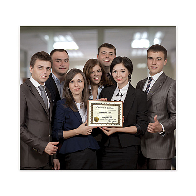 Great Papers Ready-to-Use Certificates, Excellence, 11 x 8.5, Ivory/Brown/Gold Colors with Brown Border, 6/Pack (COS930600)