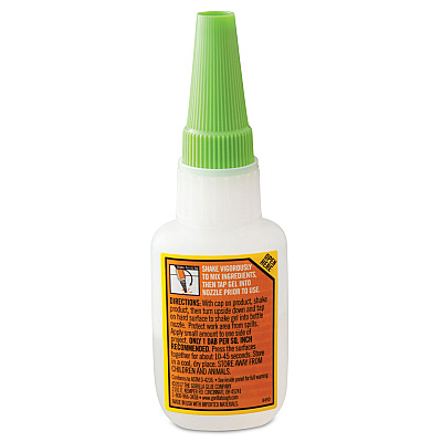 Gorilla Super Glue Gel, 0.53 oz, Dries Clear, 4/Carton (GOR7807301CT)