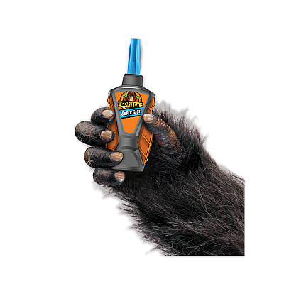 Gorilla Super Glue Micro Precise, 0.19 oz, Dries Clear, 4/Carton (GOR102862CT)