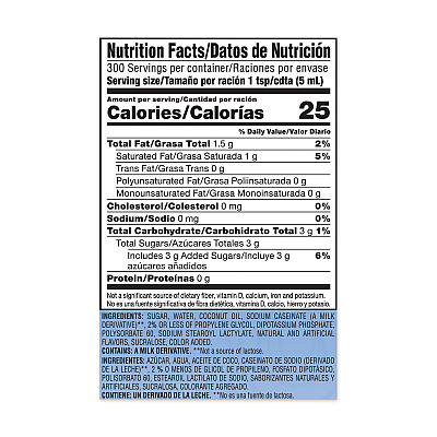 Coffee-mate Liquid Coffee Creamer, Pumpkin Spice, 1.5 L Pump Bottle, 2/Carton (NES31460CT)