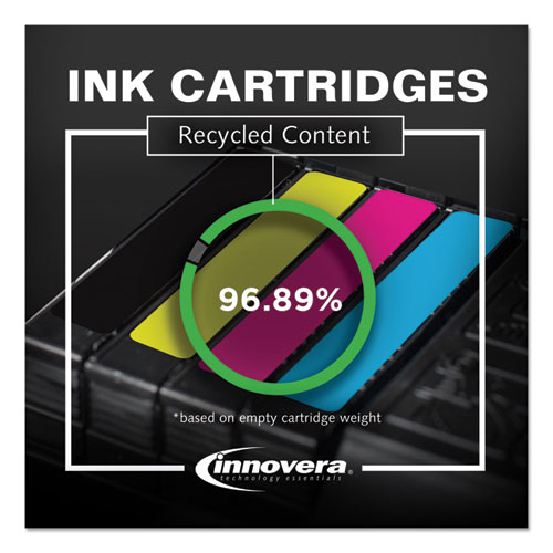 Innovera Remanufactured Cyan High-Yield Ink, Replacement for LC65C, 750 Page-Yield