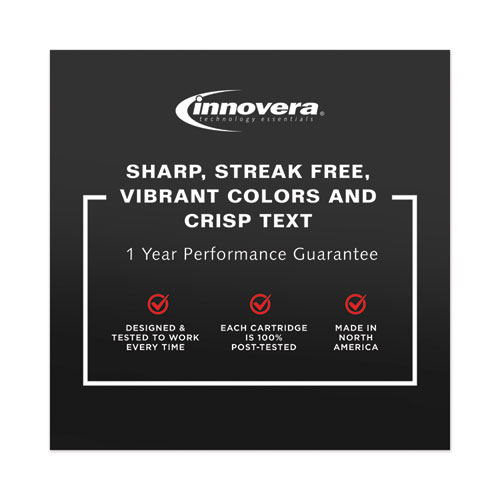 Innovera Remanufactured Yellow Ink, Replacement for 971 (CN624AM), 2,500 Page-Yield (971Y)