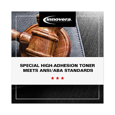 Innovera Remanufactured Black MICR Toner, Replacement for 53AM (Q7553AM), 3,000 Page-Yield (IVR7553MICR)