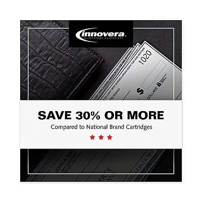 Innovera Remanufactured Black MICR Toner, Replacement for 53AM (Q7553AM), 3,000 Page-Yield (IVR7553MICR)