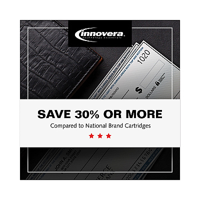 Innovera Remanufactured Black High-Yield MICR Toner, Replacement for 81XM (CF281XM), 25,000 Page-Yield