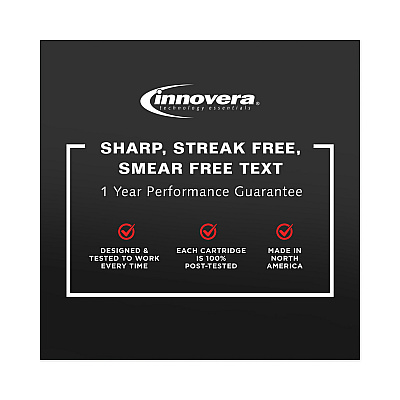 Innovera Remanufactured Black Ink, Replacement for 934 (C2P19AN), 400 Page-Yield (IVR934B)