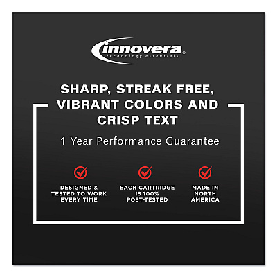 Innovera Remanufactured Cyan Ink, Replacement for 02 (C8771WN), 400 Page-Yield