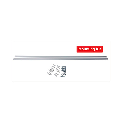 Universal Frameless Magnetic Glass Marker Board, 36 x 24, Translucent Frost Surface (UNV43202)
