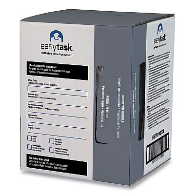 HOSPECO Easy Task F310 Wiper, Quarterfold, 1-Ply, 10 x 13, White, Zipper Bag, 175/Bag (HOSNETF310QZGW)