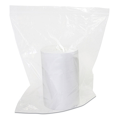 HOSPECO Easy Task A100 Wiper, Center-Pull, 1-Ply, 10 x 12, White, 275 Sheets/Roll with Zipper Bag, 6 Rolls/Carton (HOSNETA100CXZRW)