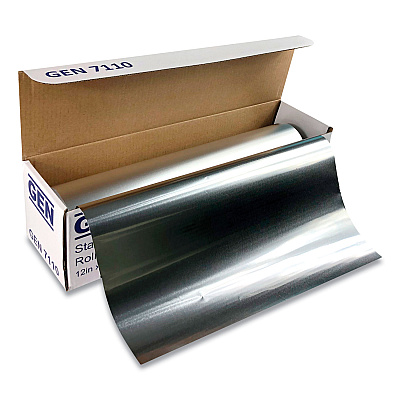 GEN Standard Aluminum Foil Roll, 12" x 500 ft (GEN7110)