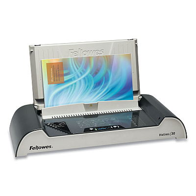 Fellowes Helios 30 Thermal Binding Machine, 300 Sheets, 20.88 x 9.44 x 3.94, Charcoal/Silver (5219301)