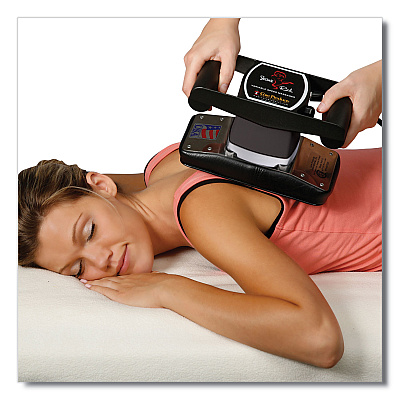 Jeanie Rub Massagers, 3 x 3 x 24, 1400 to 4600 rpm, Red/Black (COEPRO3401)