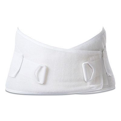 Core Products CorFit System Lumbosacral Spinal Back Support, X-Large, 40" to 52" Waist, White (COELSB7000XL)