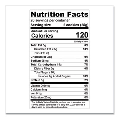 Biscoff Cookies, Caramel, 0.9 oz, 20/Box (LTBLOT53613)
