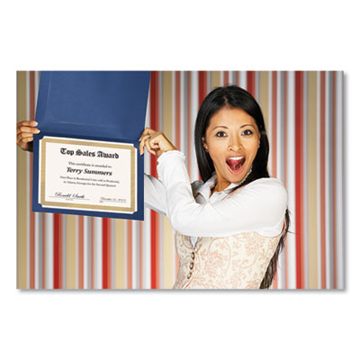 Great Papers Foil Border Certificates, 8.5 x 11, Ivory/Gold with Gold Braided Border, 15/Pack (GRP963006)