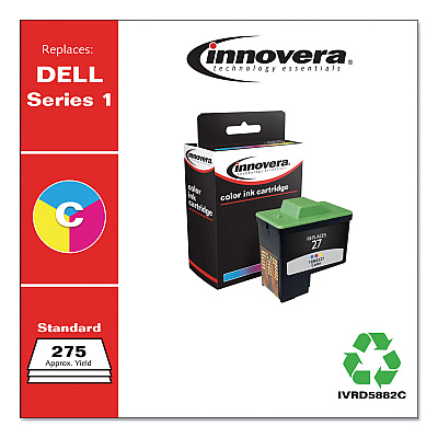 Innovera Remanufactured Tri-Color High-Yield Ink, Replacement for Series 1 (T0530), 275 Page-Yield (IVRD5882C)