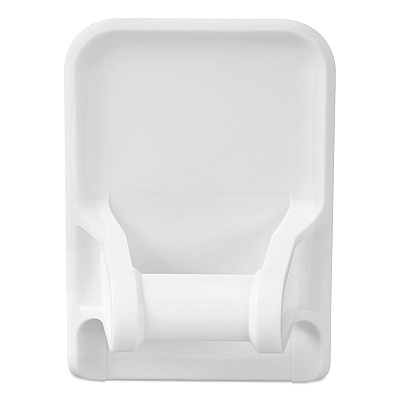 Command Spray Bottle Holder, 2.34w x 1.69d x 3.34h, White, 2 Hangers/4 Strips/Pack (MMM170092ES)