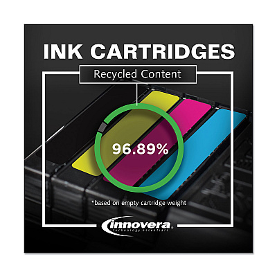 Innovera Remanufactured Cyan Ink, Replacement for CLI-221C (2947B001), 535 Page-Yield (IVRCNCLI221C)