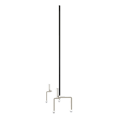Ghent Clear Partition Extender with Attached Clamp, 29 x 3.88 x 18, Thermoplastic Sheeting (GHEPEC1829A)
