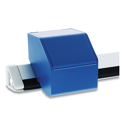 Bostitch Konnect Desktop Organizer Short Storage Bin, 3.4" x 3.5" x 3.5", Blue (BOSKTCUPBLUE)