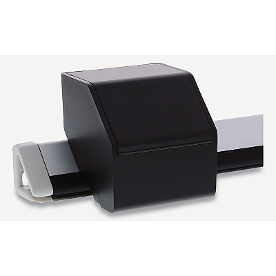 Bostitch Konnect Desktop Organizer Short Storage Bin, 3.4" x 3.5" x 3.5", Black (BOSKTCUPBLK)