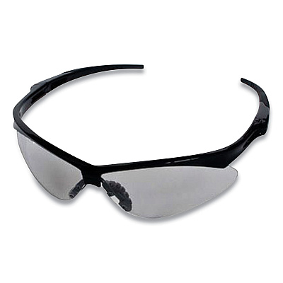 Bouton Anser Optical Safety Glasses, Scratch-Resistant, Clear Lens, Black Frame (BOU250AN10114)