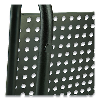 Mind Reader Metal Monitor Stand Riser for Computer, 14.88" x 11.33" x 4.21", Black, Supports 44 lbs (EMS2METMONSTBLK)