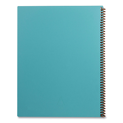 Rocketbook Core Smart Notebook, Dotted Rule, Neptune Teal Cover, (16) 11 x 8.5 Sheets (RKBEVRLRCCE)