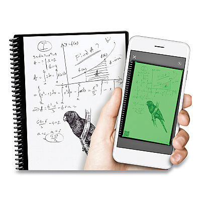 Rocketbook Core Smart Notebook, Dotted Rule, Neptune Teal Cover, (16) 11 x 8.5 Sheets (RKBEVRLRCCE)