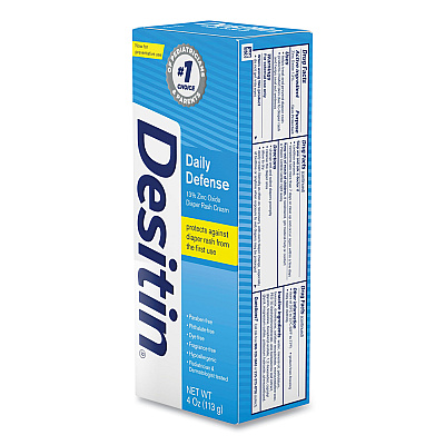 Desitin Daily Defense Baby Diaper Rash Cream with Zinc Oxide, 4 oz Tube (SCJ00301)