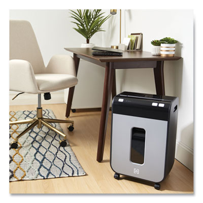 TRU RED TR-NMC122A Micro-Cut Personal Shredder, 12 Manual Sheet Capacity (TUD24311725)