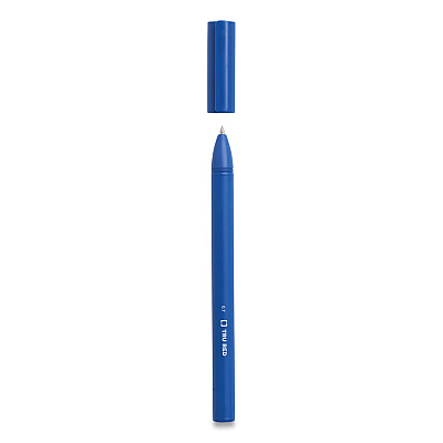 TRU RED Quick Dry Gel Pen, Stick, Medium 0.7 mm, Blue Ink, Blue Barrel, 5/Pack (TUD24377028)