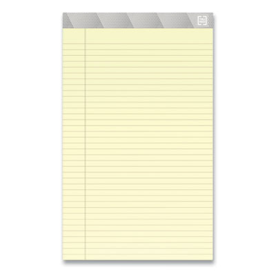 TRU RED Notepads, Wide/Legal Rule, 50 Canary-Yellow 8.5 x 14 Sheets, 12/Pack (TUD24419918)