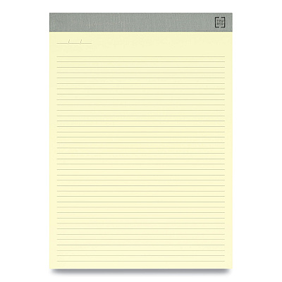 TRU RED Notepads, Narrow Rule, 50 Canary-Yellow 8.5 x 11.75 Sheets, 12/Pack (TUD24419925)