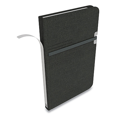 TRU RED Mastery Journal, 1-Subject, Narrow Rule, Black Cover, (192) 8 x 5 Sheets (TUD24421812)