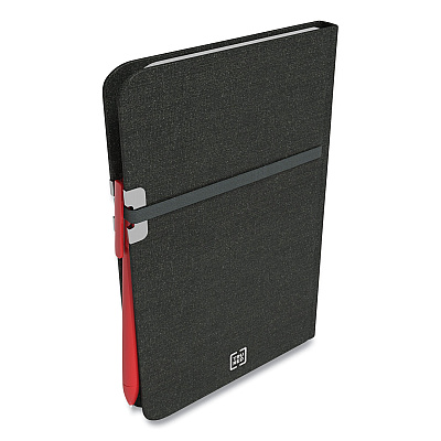 TRU RED Mastery Journal, 1-Subject, Narrow Rule, Black Cover, (192) 8 x 5 Sheets (TUD24421812)