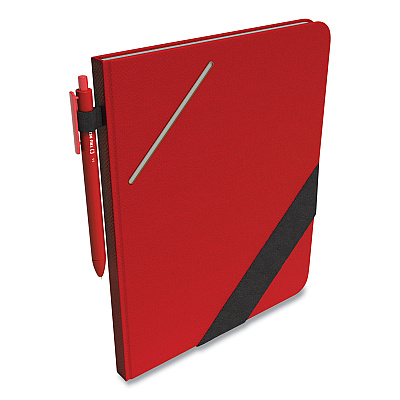 TRU RED Large Starter Journal, 1-Subject, Narrow Rule, Red Cover, (192) 10 x 8 Sheets (TUD24421834)