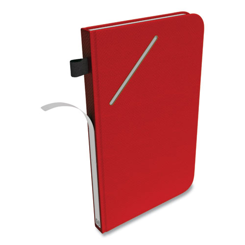 TRU RED Medium Starter Journal, 1-Subject, Narrow Rule, Red Cover, (192) 8 x 5 Sheets (24421835)