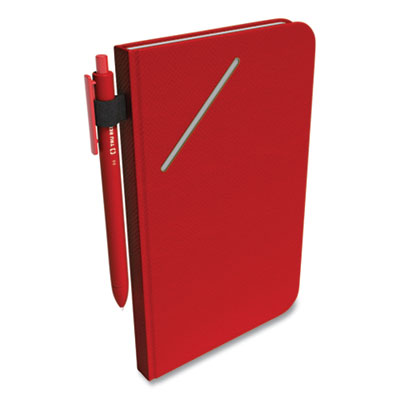 TRU RED Medium Starter Journal, 1-Subject, Narrow Rule, Red Cover, (192) 8 x 5 Sheets (TUD24421835)